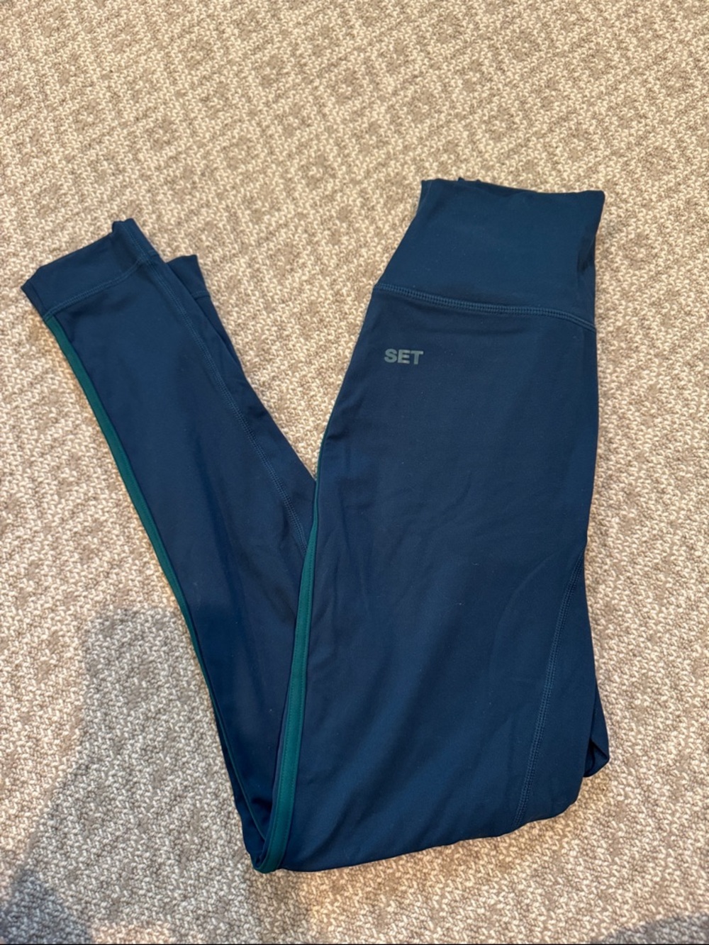 Set Active Sporty Stripe Leggings